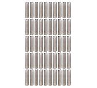 Vis de Serrage, Vis Métriques Kit d'assortiment de Vis de Réglage A2-70 Kit d'assortiment de Vis sans Tête en Acier Inoxydable 50 Pièces Ensemble de Fixations de Matériel à Vis