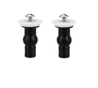 Vis De Siège De Toilette En Caoutchouc Extensible,Couvercle D'écrou Supérieur,Casserole,Trou Ennemi,Remplacement De Couvercle De Toilette,Charnières,Fiosphwc,2 Pièces #A