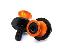 Vis De Support De Bras Oscillant M10 pour Motos pour 1290, 390, 790, 890, 1050, 1090, 1190, Adventure Super Duke 690, 790, 890 Protection Contre Les Chutes(Orange)