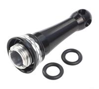Vis de support d'équilibre de pêche 11 7 mm pour Daiwa pour Fuego, Tatula et Prorex avec suspension anti-collision et alliage d'aluminium CNC (noir)