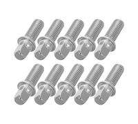 Vis de Tambour M6x15 Mm Argentées, Lot de 10 pour Assemblage