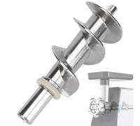 Vis de tarière pour hachoir à viande électrique - Pièce de rechange d'arbre hélicoïdal pour hachoir à aliments en acier inoxydable | Accessoire de processeur d'emboutisseur à saucisses, tige