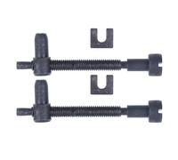 Vis de tendeur de chaîne réglable for tronçonneuses Husqvarna 61 66 266 268 272 XP281 288 162, accessoires de jardin en métal(2pcs)