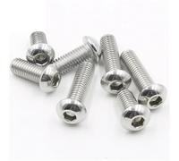 Vis de tête de prise hexagone, Vis à métaux tête cylindrique creuse hexagonale en acier inoxydable 304, M2-M6, 3-45 mm, paquet de 100(45mmx100pcs,M3)