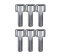 Vis de Tige de Vélo, Vis de Tige de Vélo M5X18 Connexion de l'entreprise Légère 4 PCS pour Accessoires (Titane)