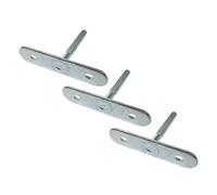 Vis de type T pour le travail du bois, accessoires pour machine de gravure, table 23 x 110 x 72 mm, 25 x 110 x 72 mm, métal, bois, vis de type T et blocs d'arrêt Distance des trous 70 mm B 25 x 110 x