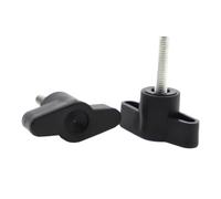 Vis de verrouillage, Diamètre de boulon bakélite vis pouce poignée principale en plastique nylon type T(20mm,M5 2pcs)