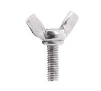 Vis de verrouillage, Vis, écrous à oreilles, acier inoxydable 304, serrage la main, réglage du boulon, vis tête papillon(35mm,5pcs M4)