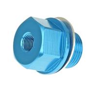 Vis de vidange adaptatrice pour sonde de température Koso PT1/8 pas M20x1,5 | Bouchon raccord à filet M20x1,5 pour poser des capteurs thermiques Koso au taraudage PT1/8 sur l’orifice d’évacuation d’huile