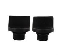 Vis de vidange de rechange avec joint torique pour pompe de circulation SPS25 SPS50 SPS75 SPS100, raccord ABS noir robuste pour une compatibilité sans couture, lot de 1 ou 2 (2 pièces)