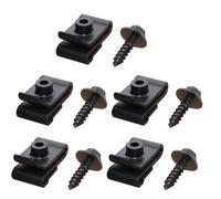 Vis de voiture 5 Pièces De Garniture De Garde-boue De Voiture, Arc De Roue, Clips De Garniture De Garde-boue Pour Châssis Pour Toyota, Écrou De Protection De Moteur, Vis De Fixation D'écrou De Doublur