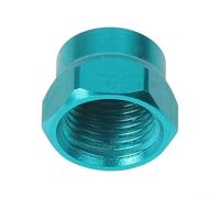 Vis d'écrou de broche M8 8 x 5 mm en alliage d'aluminium pièce de rechange pour moulinet de pêche ABU HISTAR pour DMK Casting Reel accessoire de réparation (Lake blueright)