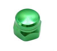 Vis d'écrou de broche M8 8 x 5 mm pour DAIWA ABU pour moulinet HISTAR Casting Reel Accessoire Matériau en alliage d'aluminium (vert, droite)