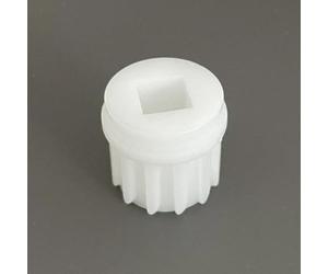 Vis d'engrenage de hachoir à viande PP blanc, for Moulinex for Bosch for Polaris Axion, vis de trancheuse à viande, pièces d'appareils de cuisine