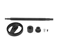 Vis d'étau d'établi Vis de presse robuste avec volant de 100 mm pour les projets de menuiserie Construction en acier Acier 45# Épaisseur de vis de 20 mm (350mm)