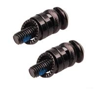 Vis d'étrier de frein M6 x 24 mm pour système de frein à disque de scooter, compatible avec VTT et vélo électrique, matériel de fixation en acier à haute teneur en carbone