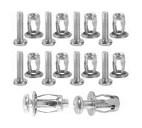 Vis d'expansion - 10 pièces de vis d'expansion avec conception de pétale - écrou de pétale inclus | Pour applications à la maison dans les voitures sur les berlines