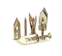 Vis d'expansion auto-perceuses for cloisons sèches, 10/200 pièces, chevilles avec cavité de vis, outil de fixation de broche de bouchon, bricolage, Installation murale de sécurité à domicile(200PCS)