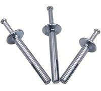 Vis d'expansion, crochets d'ancrage, chevilles M6 en acier for béton, fixation par marteau, for toiture, support TV, vis de 6 mm for murale(6x50,40 Sets)