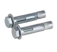 Vis d'expansion spéciale M6-M16 for le verrouillage au sol du boulon interne, bande de décélération, écrou conique d'extension(M12 X L105 (2PCS))