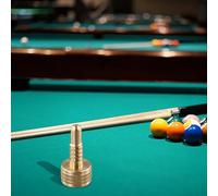 Vis d'extension de queue de billard en laiton, fixations fiables à la connexion à pointe solide pendant le jeu (grande dent de cuspe)