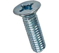 Vis DIN 965 PH M6 x 20 ZB - tête fraisée, rainure transversale - paquet de 500