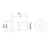 Vis, disque de frein TEXTAR TPM0007