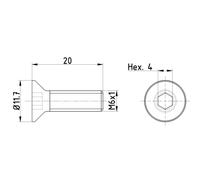Vis, disque de frein TEXTAR TPM0015