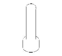 vis Dornbracht M6 x 25 09303009690 brut