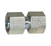 Vis droites réglables, cône joints, rotation à 360°, écrou M18 x 1,5 i, tube Ø 12 mm, PN max. 315 bar, acier