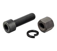 Vis, écrou, rondelle élastique - set pour marteau de protection Simplex Ø 40 mm boîtier renforcé en fonte malléable