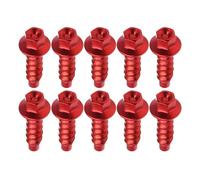 Vis Écrous Moto Compatible Avec EXC EXCF XC XCF XCW XCFW Pour SX SXF TPI Six Days 125 250 300 350 450 500 Kit Boulons À Vis Autotaraudeuses CNC Pour Motocross(Red)