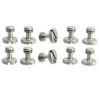 Vis en acier 3/20,3 cm trépied Quick Release QR plate Camera Flathead logement inoxydable SS Idéal pour Manfrotto/Sachtler