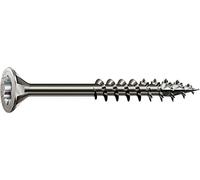 SPAX Vis en acier inoxydable, 8 x 180 mm, 50 pièces, filetage partiel, tête fraisée, T-STAR plus T40, 4CUT - 0197000801805