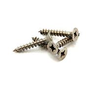 Vis en Acier Inoxydable Pour L'Artisanat, Le Bricolage, la Construction et Les Aimants Contre-Jacent - 10mm dia Tête x 4,8mm dia dia x 32mm de Long - Pack de 200