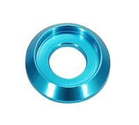 Vis en acier inoxydable, vis moletées, M2, M2.5, M3, M4, M5, M6, M8, rondelles à tête bombée en alliage d'aluminium coloré, joints rainurés en métal for vis à tête bombée, pièces RC, 5/10 pièces