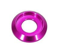 Vis en acier inoxydable, vis moletées, M2, M2.5, M3, M4, M5, M6, M8, rondelles à tête bombée en alliage d'aluminium coloré, joints rainurés en métal for vis à tête bombée, pièces RC, 5/10 pièces