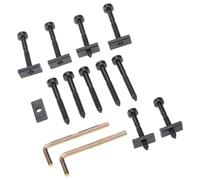 Vis en acier sûr et robuste pour le renforcement des chaises d'alimentation pour bébé et la maison. Vis métalliques faciles à utiliser pour les chaises hautes