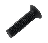 Vis en métal pour gaucher pour adaptateur de mandrin de perceuse, lot de 10 vis de fixation M5/M6 de 22 mm avec filetage à gauche, convient aux adaptateurs de tige UNF de 1,27 cm et 9,5 mm UNF