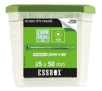 200 vis bois ESSDRIVE - Corrseal C4 - empreinte TX - Ø5x50mm - SCELL-IT - EX-1371131
