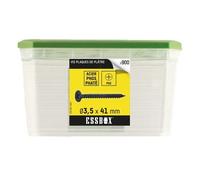 900 vis autop. pour plaques de plâtre acier phosphaté tête trompette - Ø3,5x41mm - SCELL-IT - EX-5211421