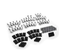 Vis Et Clips De Fixation Pour Garde-boue Moto Pour YZF Pour R1 2004-2006 Kit Carénage tête cylindrique(Style 2)
