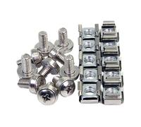 StarTech.com Paquet de 50 Vis et Ecrous Cages M6 pour Rack ou Armoire Serveur