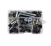 Vis et écrous Compatible Avec FZR600 1989 1990 Pour FZR600R 1990 1991 1992 1993 1994 1996 1998 1999 Pour SRX600 1986 Kit De Boulons De Carénage De Moto
