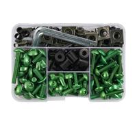 Vis Et Écrous Compatible Avec Pour Ninja500 Pour Ninja650 Pour ZX10R Kit De Combinaison De Boulons De Moto Boulons De Connexion À Vis Décoration Moto
