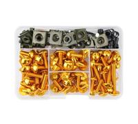 Vis et écrous Compatible Avec Suzuki Pour Bandit 1200 1250S Pour GSF600S GS1000 GSX1300R 177pcs Kit Vis Carrosserie Et Écrou Carénage Pour Moto