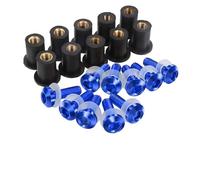 Vis Et Écrous Compatible Avec Yamaha Pour T-MAX500 Pour XP500 Pour T-MAX530 10 PCS M5 Pare-brise Pare-brise Déflecteurs De Vent Boulons Kit De Boulons De Moto