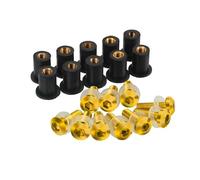 Vis Et Écrous Compatible Avec Yamaha Pour Tricity 125 Pour TW200 Kit De Vis Et Boulons De Carénage De Pare-brise 5MM Écrous Combinaison De Vis Autotaraudeuses