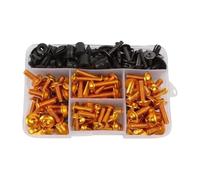 Vis Et Écrous De Carénage pour Moto pour Suzuki RF 600R 900R RG125 F Gamma RG150 RGV250 SV 1000 S 650 A F S SF TL 1000R 1000S Boulons et Vis(Or)