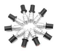 Vis Et Écrous M5 Universels Pare-Brise Moto pour Y&amaha pour FZ8 R6 pour YZF600 pour YZF-R6 pour YZF R3(Argent)